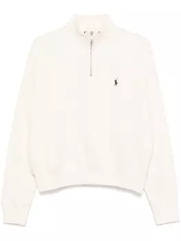 Толстовка с воротником на молнии Polo Ralph Lauren, нейтральный цвет