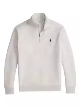 Толстовка с воротником на молнии POLO RALPH LAUREN, серый