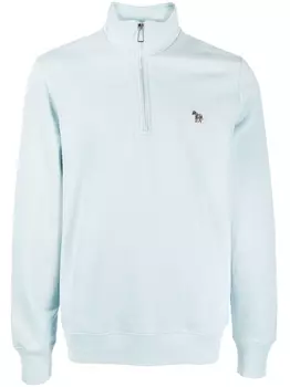 Толстовка с воротником на молнии PS Paul Smith, синий