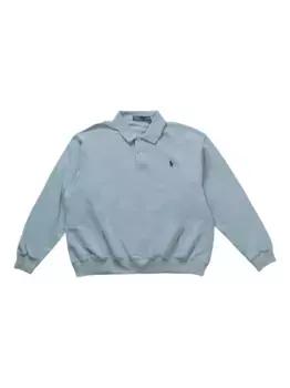 Толстовка с воротником-поло POLO RALPH LAUREN, синий