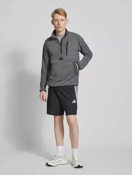 Толстовка с воротником-стойкой ADIDAS SPORTSWEAR, антрацит
