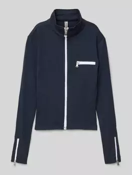 Толстовка с воротником-стойкой Blue Effect