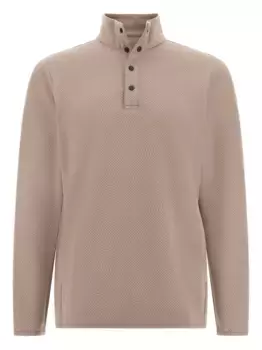 Толстовка с воротником-стойкой Boggi Milano, нейтральный