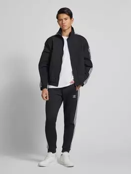 Толстовка с воротником-стойкой модель 'BECKENBAUER' adidas Originals, черный