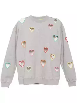 Толстовка с вырезами Mira Mikati, серый