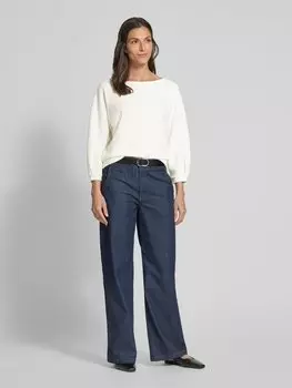 Толстовка с вырезом лодочкой модель «Gasba» OPUS, кремовый