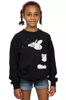 Толстовка с вырезом Микки Мауса Disney, черный