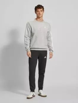 Толстовка с вышитой этикеткой ADIDAS SPORTSWEAR, светло-серый