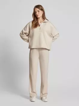 Толстовка с вышитой этикеткой AIMN, бежевый