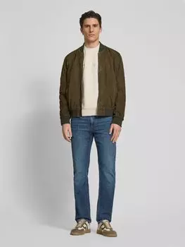 Толстовка с вышитой этикеткой Emporio Armani, кремовый