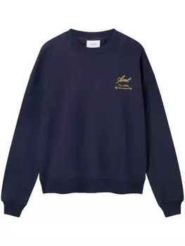 Толстовка с вышитым логотипом Axel Arigato, синий