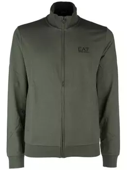 Толстовка с вышитым логотипом Ea7 Emporio Armani, зеленый