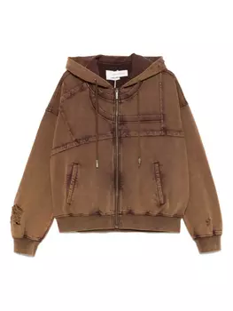 Толстовка с вышитым логотипом Feng Chen Wang, коричневый