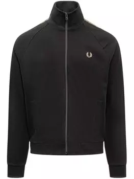Толстовка с вышитым логотипом Fred Perry, черный