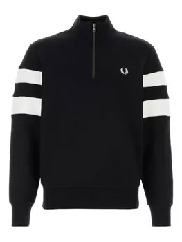 Толстовка с вышитым логотипом Fred Perry, черный