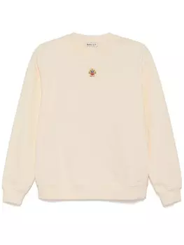 Толстовка с вышитым логотипом из коллаборации с Adrien Brody Bally, нейтральный цвет