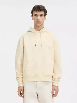 Толстовка с вышитым логотипом JACQUEMUS The embroidered sweatshirt, бежевый