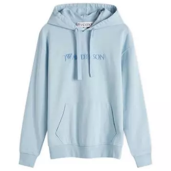 Толстовка с вышитым логотипом Jw Anderson, голубой
