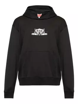 Толстовка с вышитым логотипом Kenzo, черный