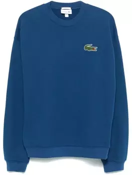 Толстовка с вышитым логотипом Lacoste, синий