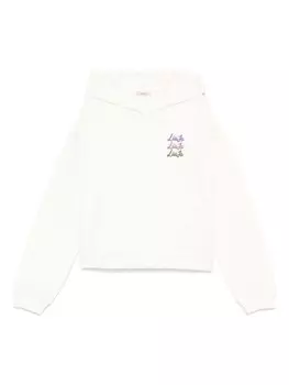 Толстовка с вышитым логотипом Liu Jo Kids, белый