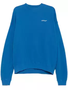 Толстовка с вышитым логотипом OFF-WHITE