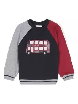 Толстовка с вышитым логотипом Patachou, синий