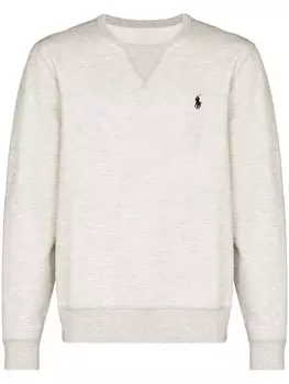 Толстовка с вышитым логотипом Polo Ralph Lauren, серый