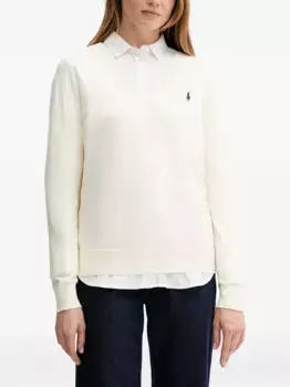 Толстовка с вышитым логотипом POLO RALPH LAUREN, нейтральный