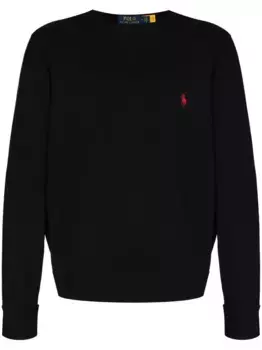 Толстовка с вышитым логотипом POLO RALPH LAUREN, черный