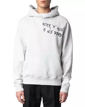 Толстовка с вышитым логотипом Sanchi Rock 'N' Roll Zadig & Voltaire, серый