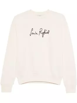 Толстовка с вышитым логотипом Sonia Rykiel, белый