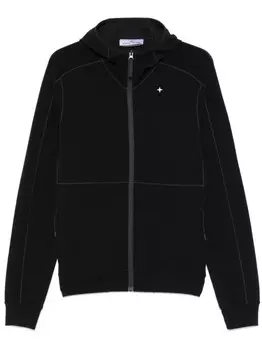 Толстовка с вышитым логотипом Stone Island, синий