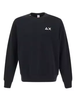 Толстовка с вышитым логотипом Sun68, черный