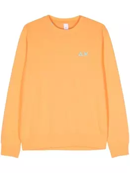 Толстовка с вышитым логотипом Sun 68, оранжевый