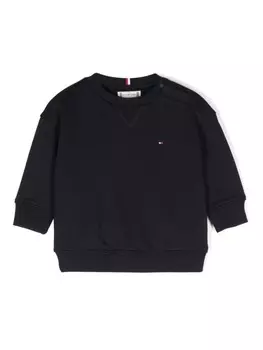 Толстовка с вышитым логотипом Tommy Hilfiger Junior, синий