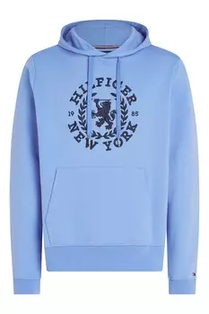 Толстовка с вышитым логотипом Tommy Hilfiger, синий