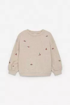 Толстовка с вышивкой Arket, мультиколор