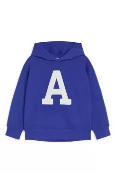 Толстовка с вышивкой Arket, синий