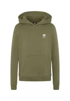 Толстовка с вышивкой этикеток POLO SYLT, цвет Burnt Olive