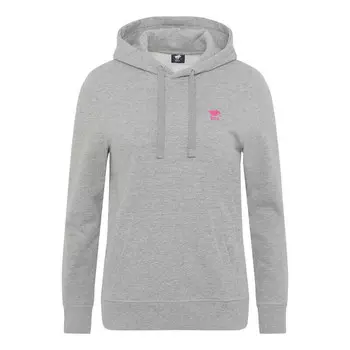 Толстовка с вышивкой этикеток POLO SYLT, цвет grau