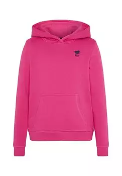 Толстовка с вышивкой этикеток POLO SYLT, цвет 18-1754 Raspberry