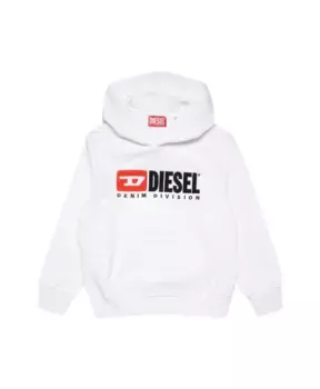 Толстовка с вышивкой Diesel, белый
