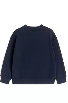 Толстовка с вышивкой H&M, синий
