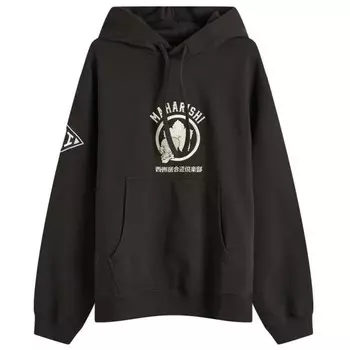 Толстовка с вышивкой Kamon Maharishi, черный