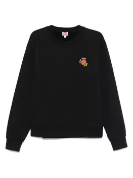 Толстовка с вышивкой Kenzo, черный