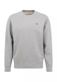 Толстовка с вышивкой логотипа, мужская Levi's, цвет 02grey