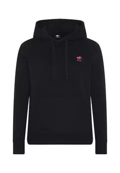 Толстовка с вышивкой логотипа POLO SYLT, цвет 19-3911 Black Beauty