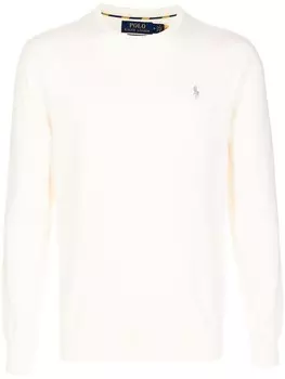 Толстовка с вышивкой Polo Pony Polo Ralph Lauren, белый