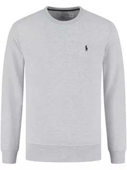 Толстовка с вышивкой Polo Pony Polo Ralph Lauren, серый